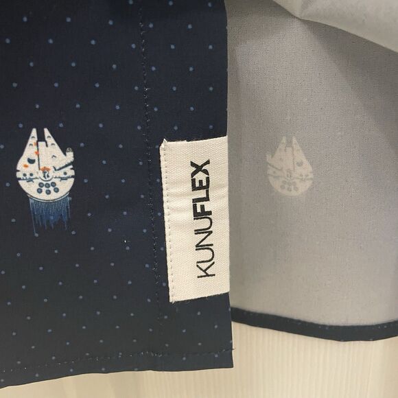 RSVLTS KUNUFLEX Shirt Mens 3XL Millennium Falcon Button Down - Picture 4 of 6